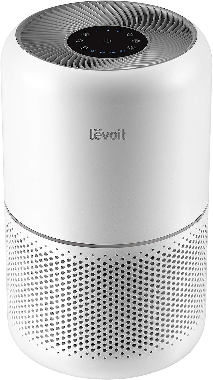 LEVOIT Air Purifier for Home Allergies Pet Hair in Bedroom, Covers Up to 1073