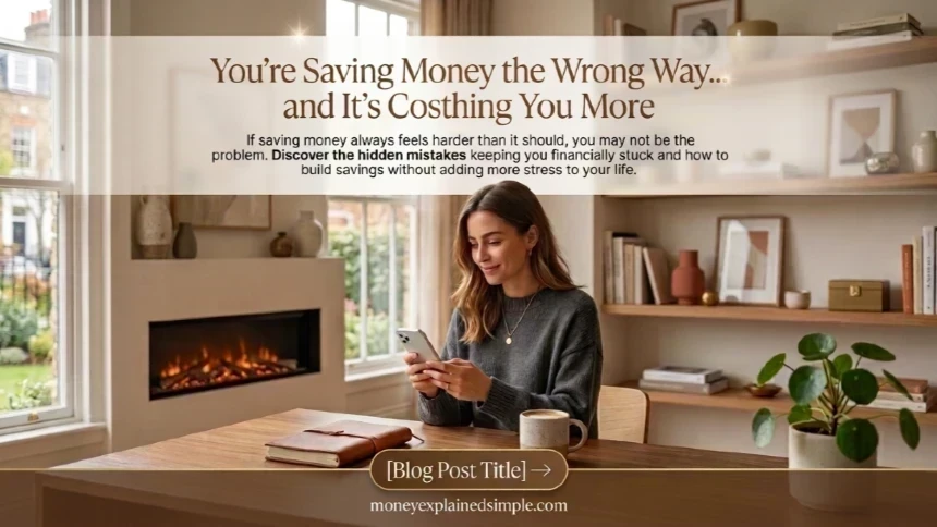 You're Saving Money the Wrong Way… and It's Costing You More