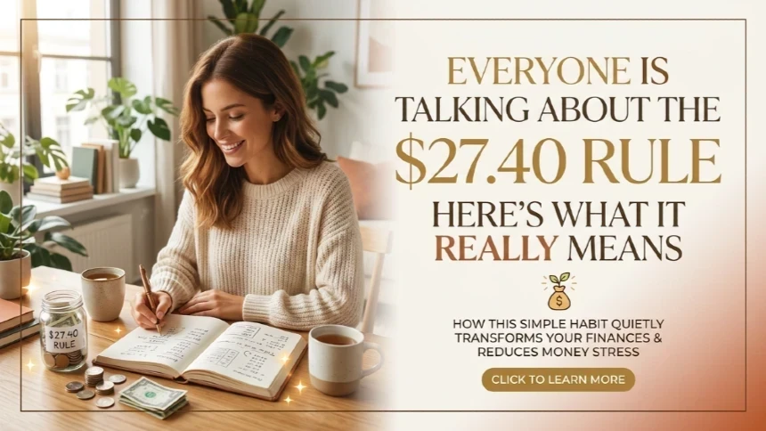 Everyone Is Talking About the $27.40 Rule—Here's What It Really Means