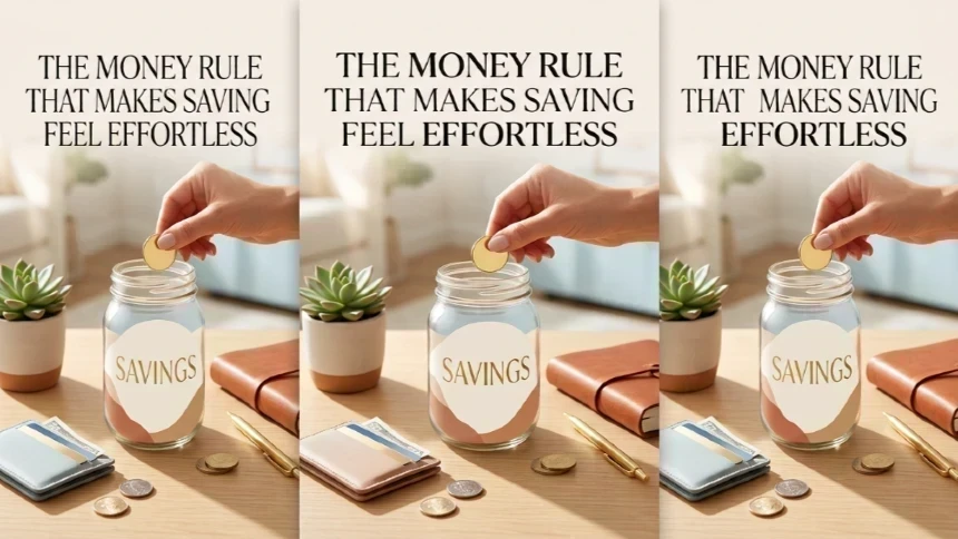 The Money Rule That Makes Saving Feel Effortless