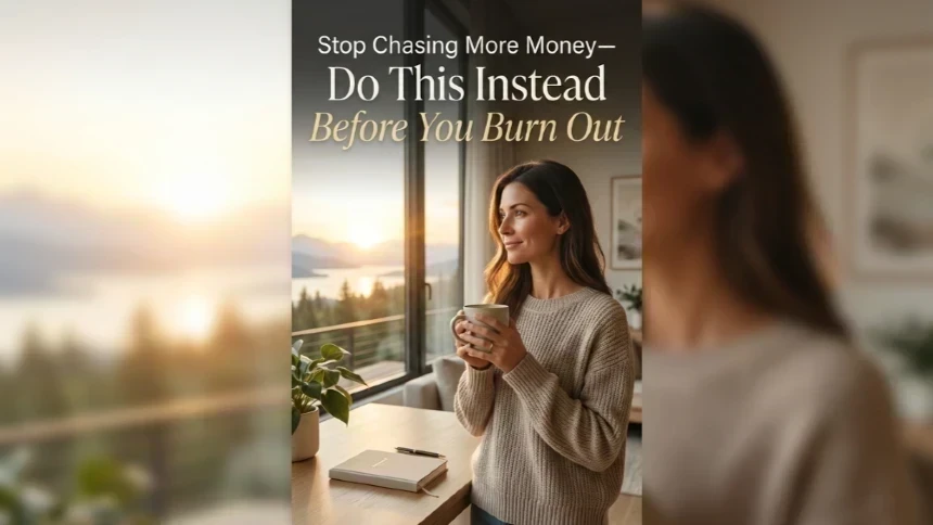 Stop Chasing More Money—Do This Instead Before You Burn Out
