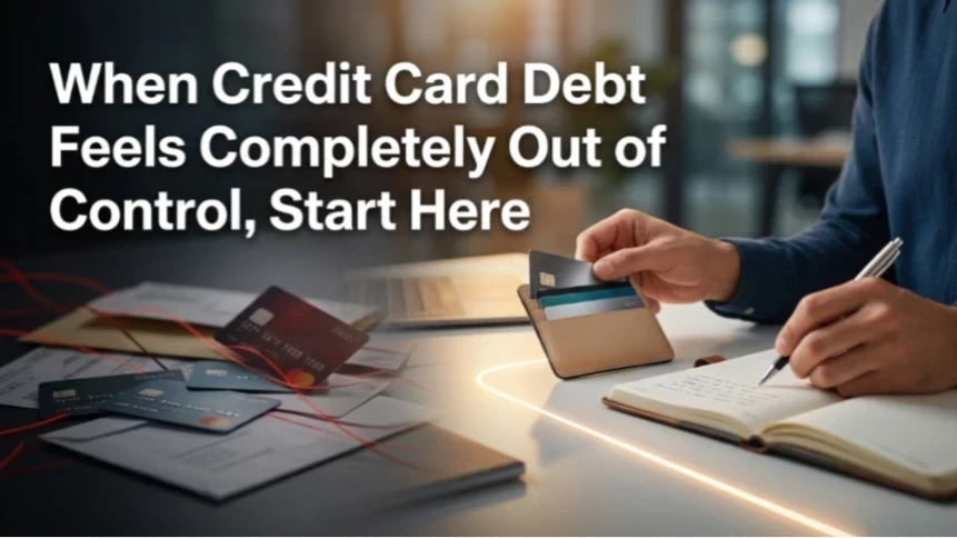 When Credit Card Debt Feels Completely Out of Control, Start Here