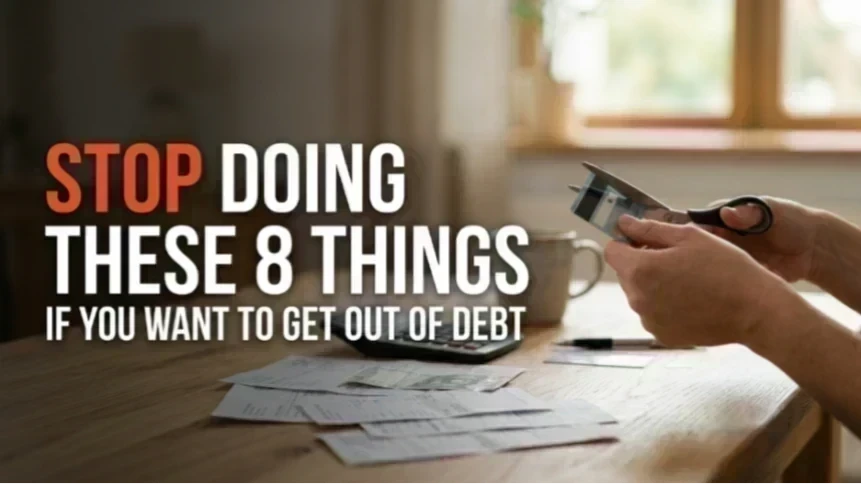 Stop Doing These 8 Things If You Want to Get Out of Debt