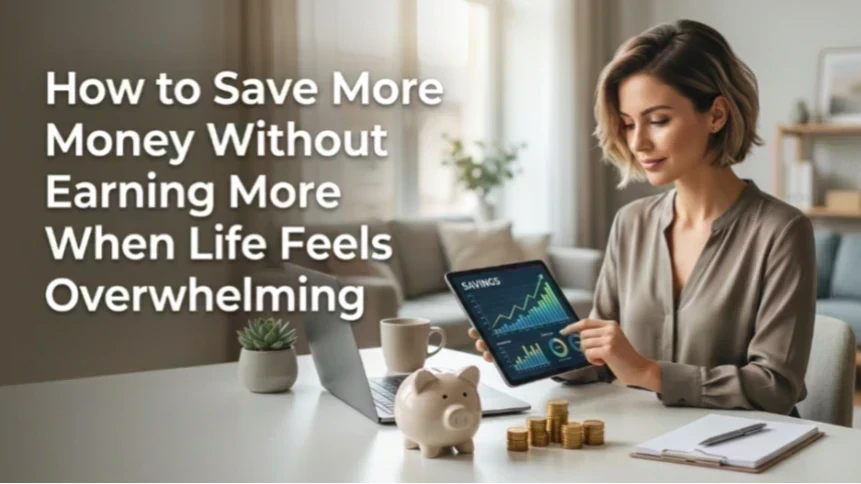 How to Save More Money Without Earning More When Life Feels Overwhelming